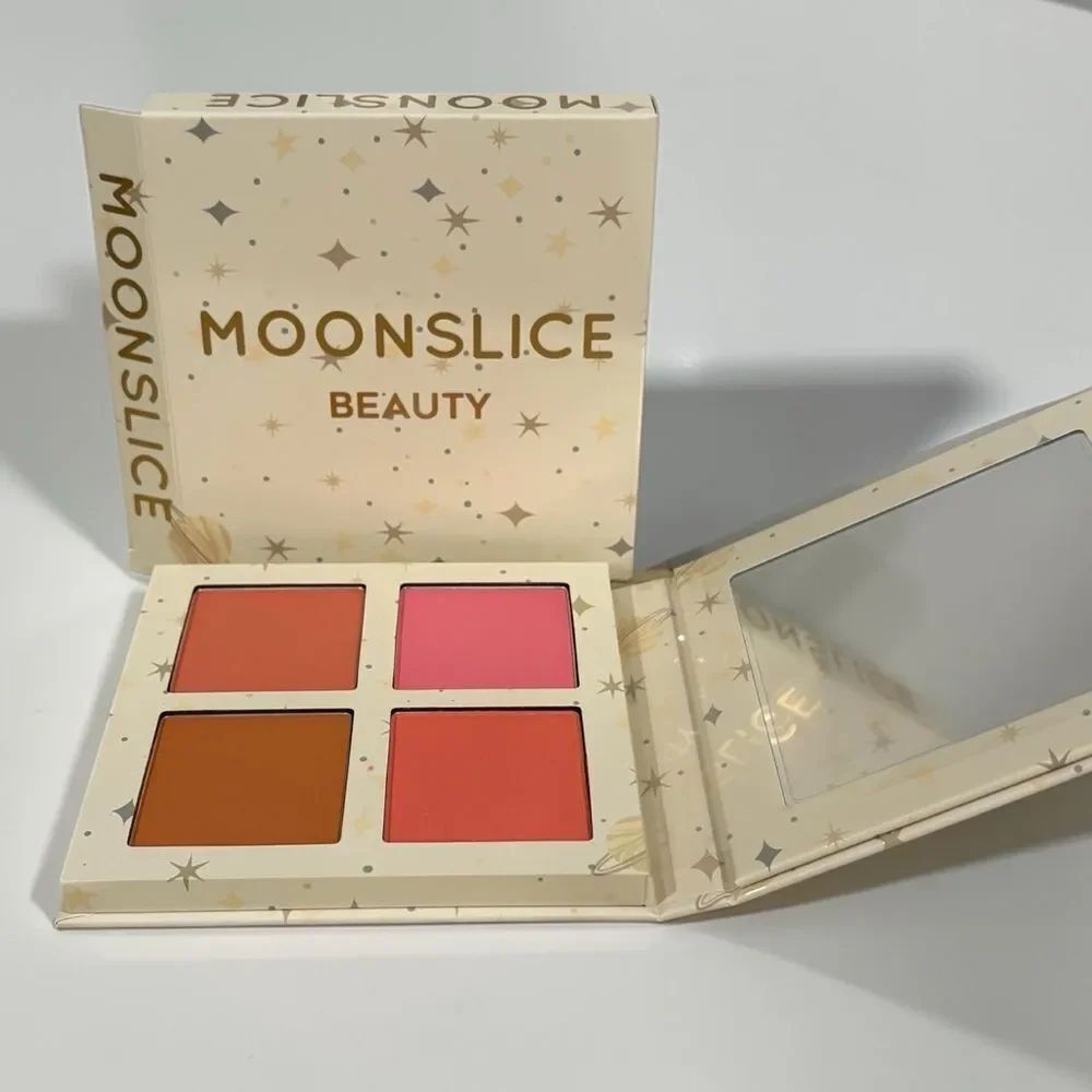 MoonSlice Beauty Blushing Moon Palette 4 Shades, NEW with box
